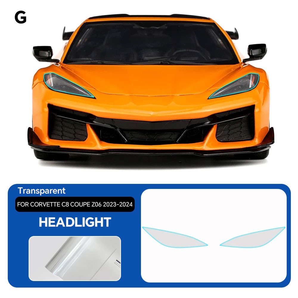 Corvette C8 Coupe Z06 2023-2024 Full Car Kit Precut Paint Protection Film PPF