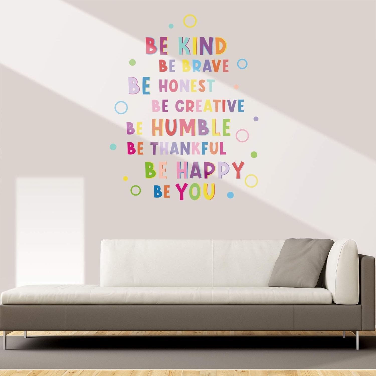 Colorful Inspirational Wall Decal Motivational Phrases Sticker Inspirational