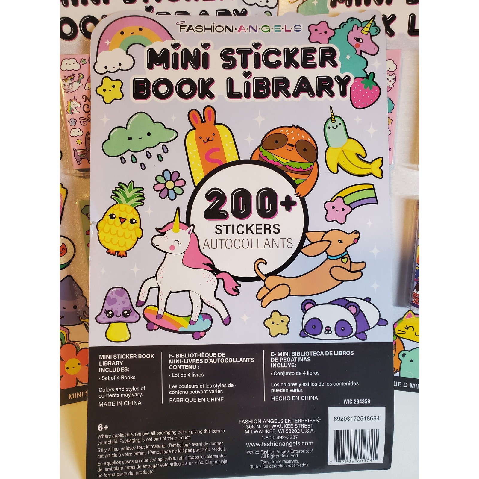 Mini Sticker Set of 3 – 600 Mini Stickers
