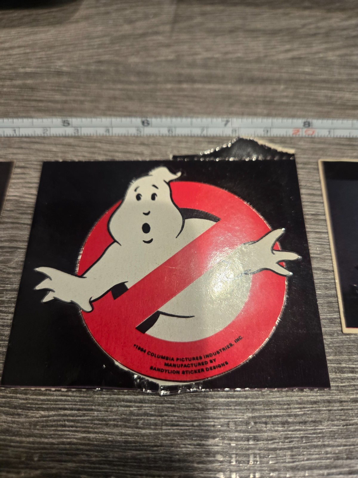 Vintage 1983 Ghostbusters 2 Stickers