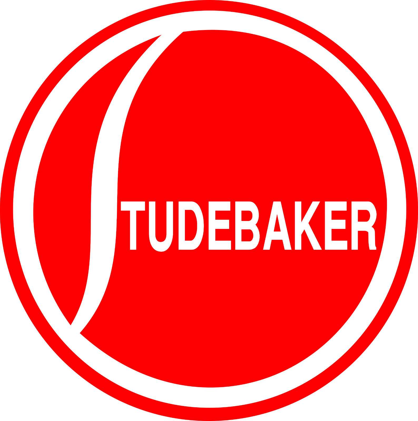Studebaker sticker logo weatherproof bumper vinyl decal