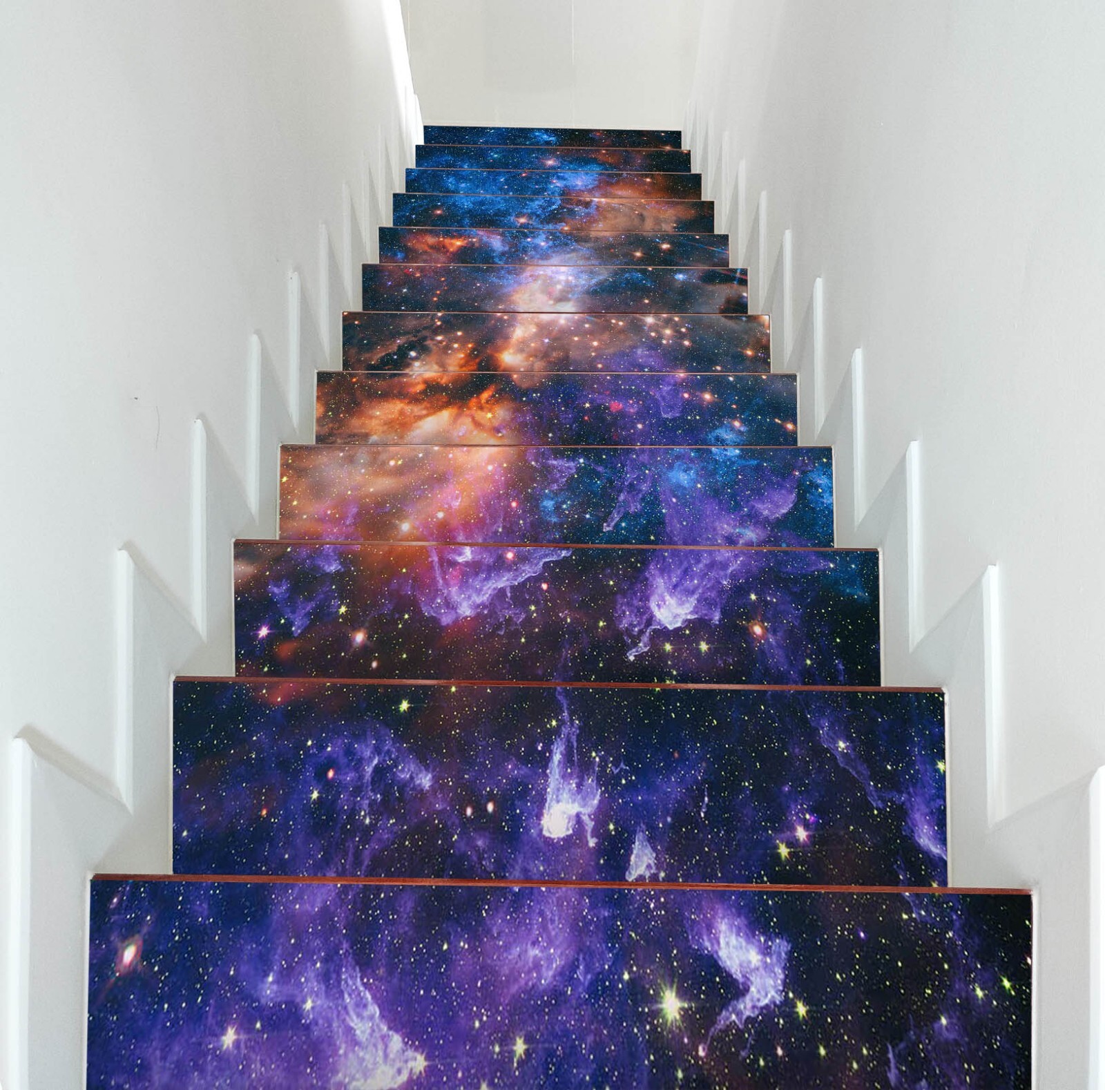 3D Funny Universe U1005 Stair Risers Decoration Photo Mural Decal Wallpaper Romy