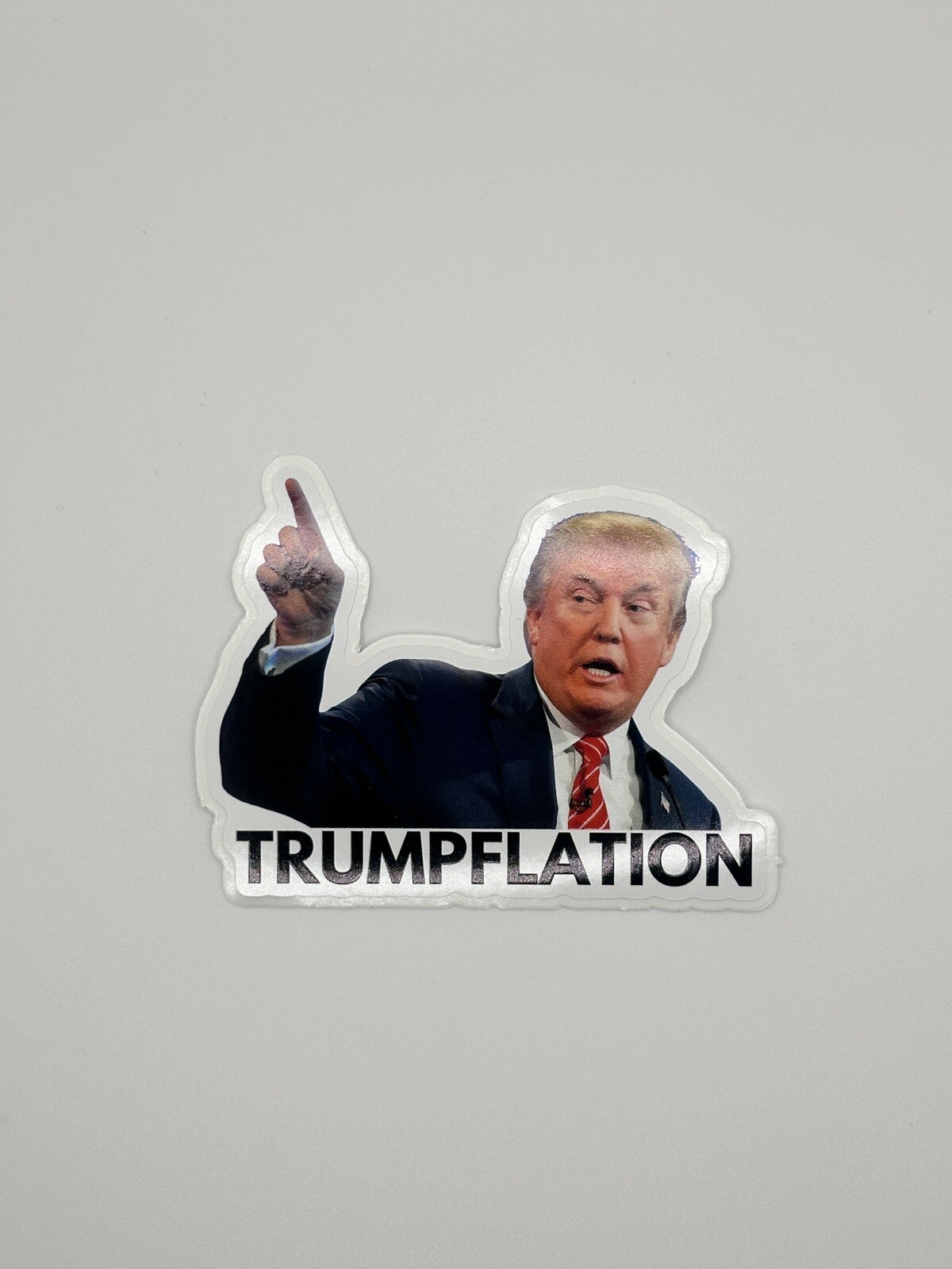 Trumpflation Anti-Trump Inflation Stickers for Grocery Prices Gas Pumps