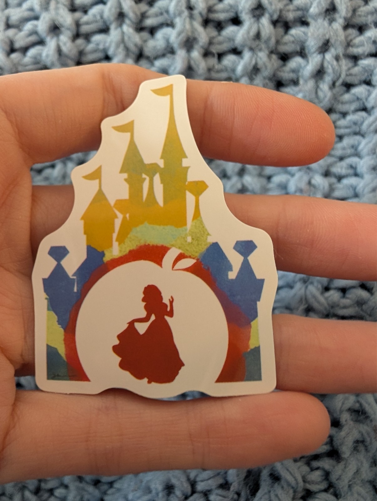 Disney parks, Disneyland, Disneyworld, Castle, Cinderella, Vinyl Sticker