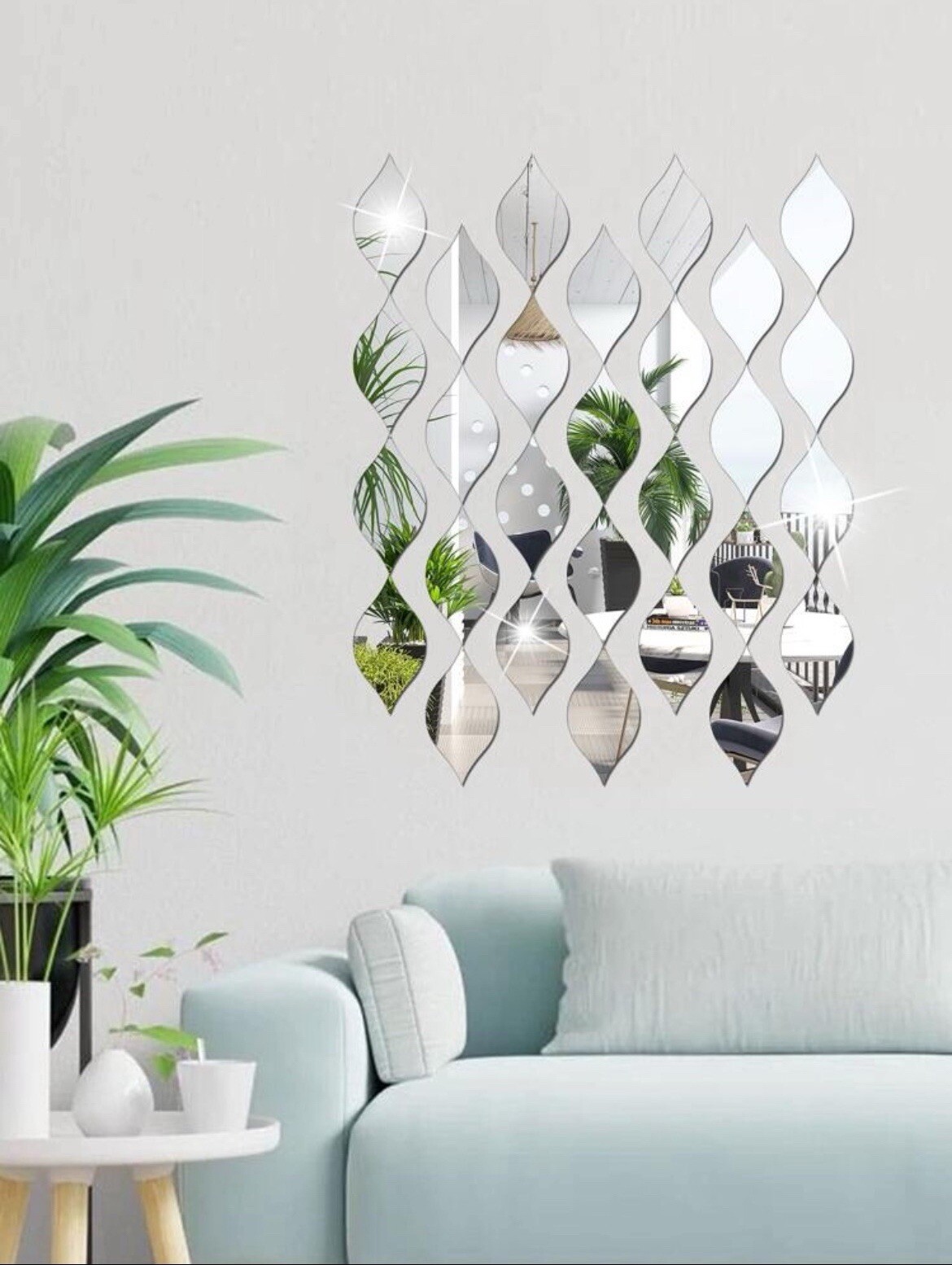 Mirror design for wall living room bedroom bathroom kitchen dining room or lobby