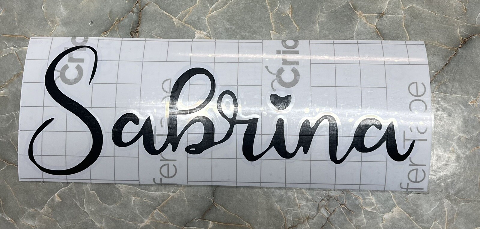 Custom “Iron on” Name sticker Decal Lunch Bag, 5×1.5” kids school daycare label