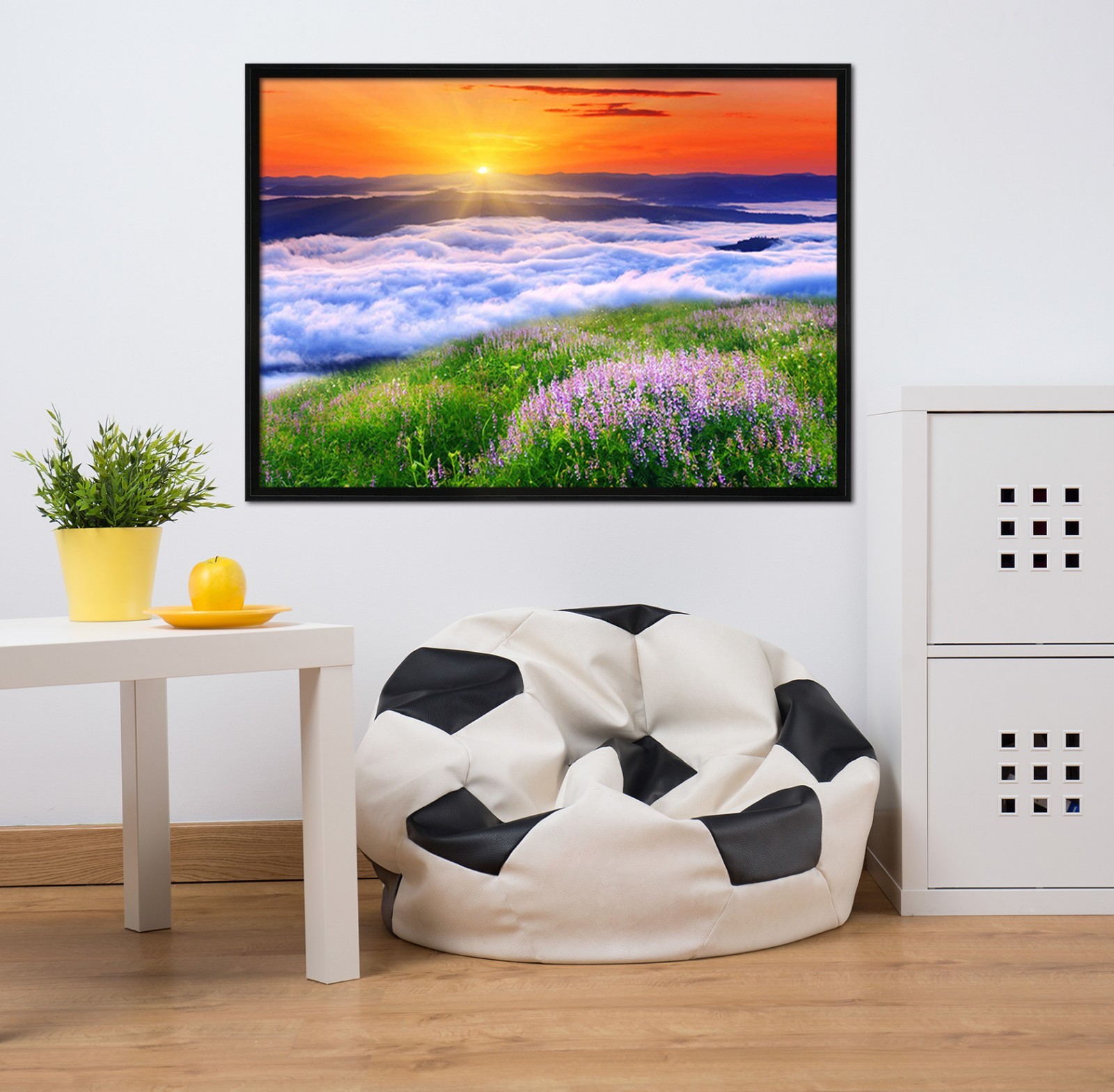 3D River Sun 567 Fake Framed Poster Home Decor Print Painting Unique Art Summer