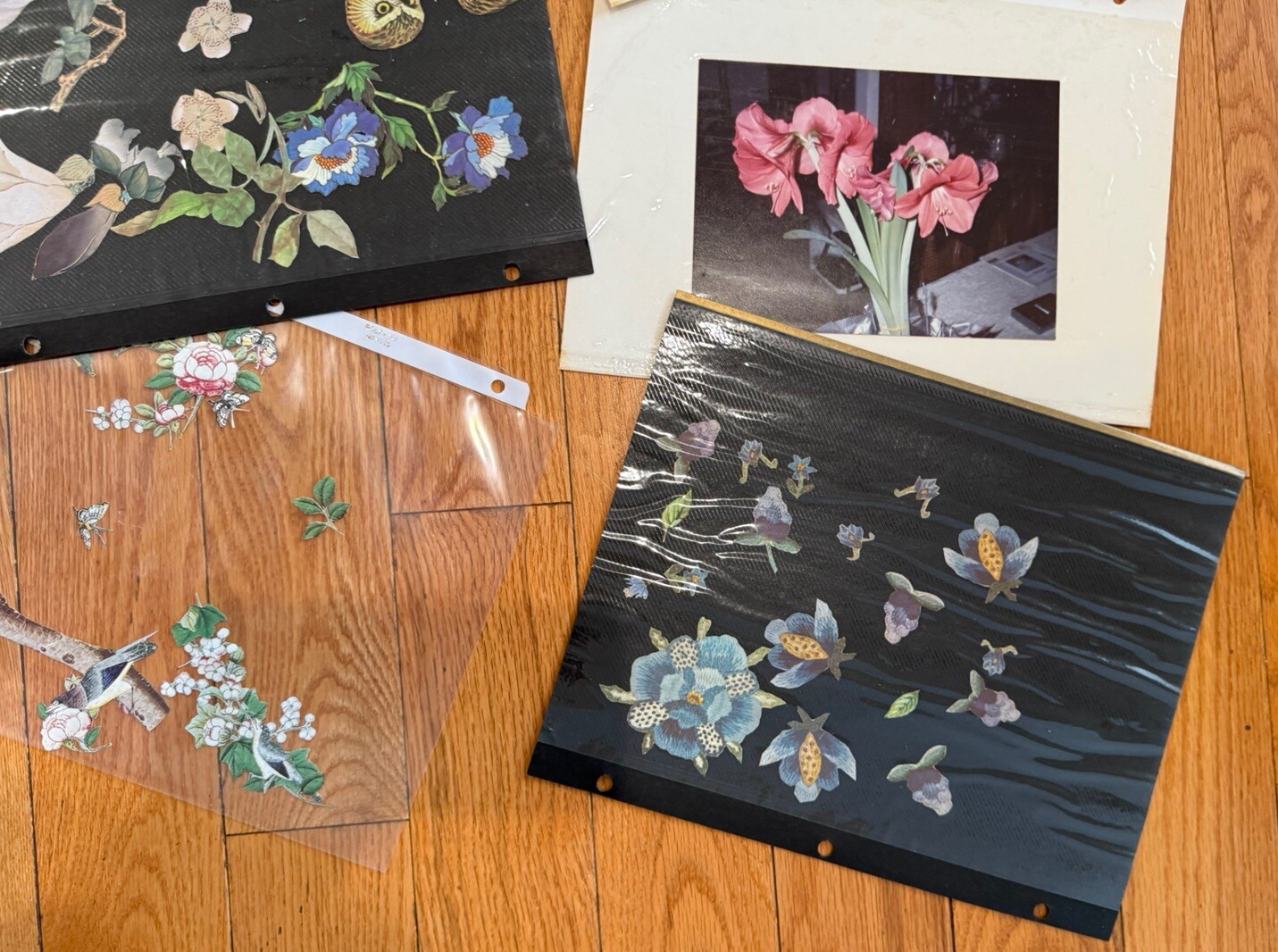 Decoupage Cutouts Vintage Floral Birds Animals People Vintage