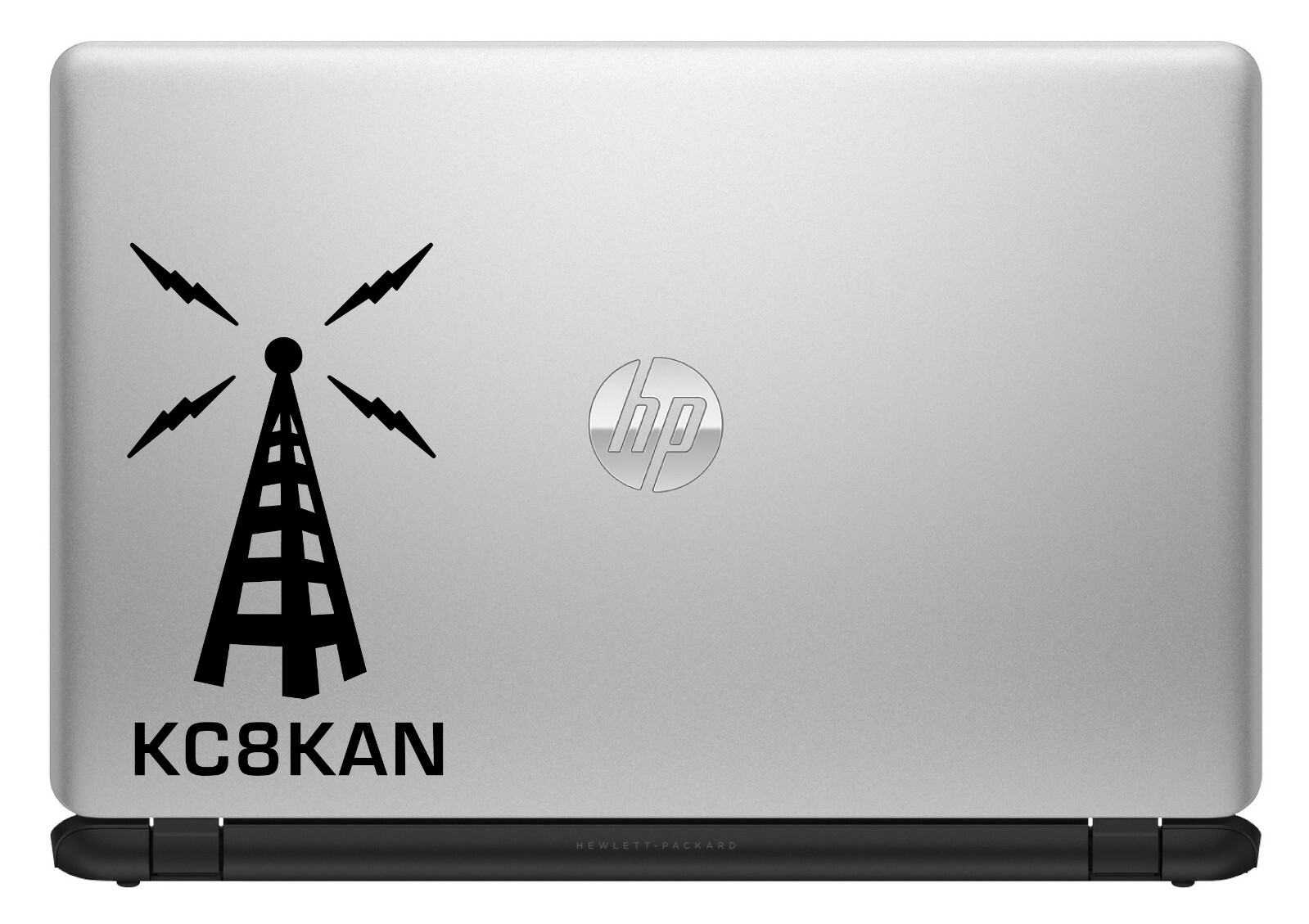 Ham Amateur Radio Call Sign Custom Vinyl Sticker Decal Retro Style Car Laptop