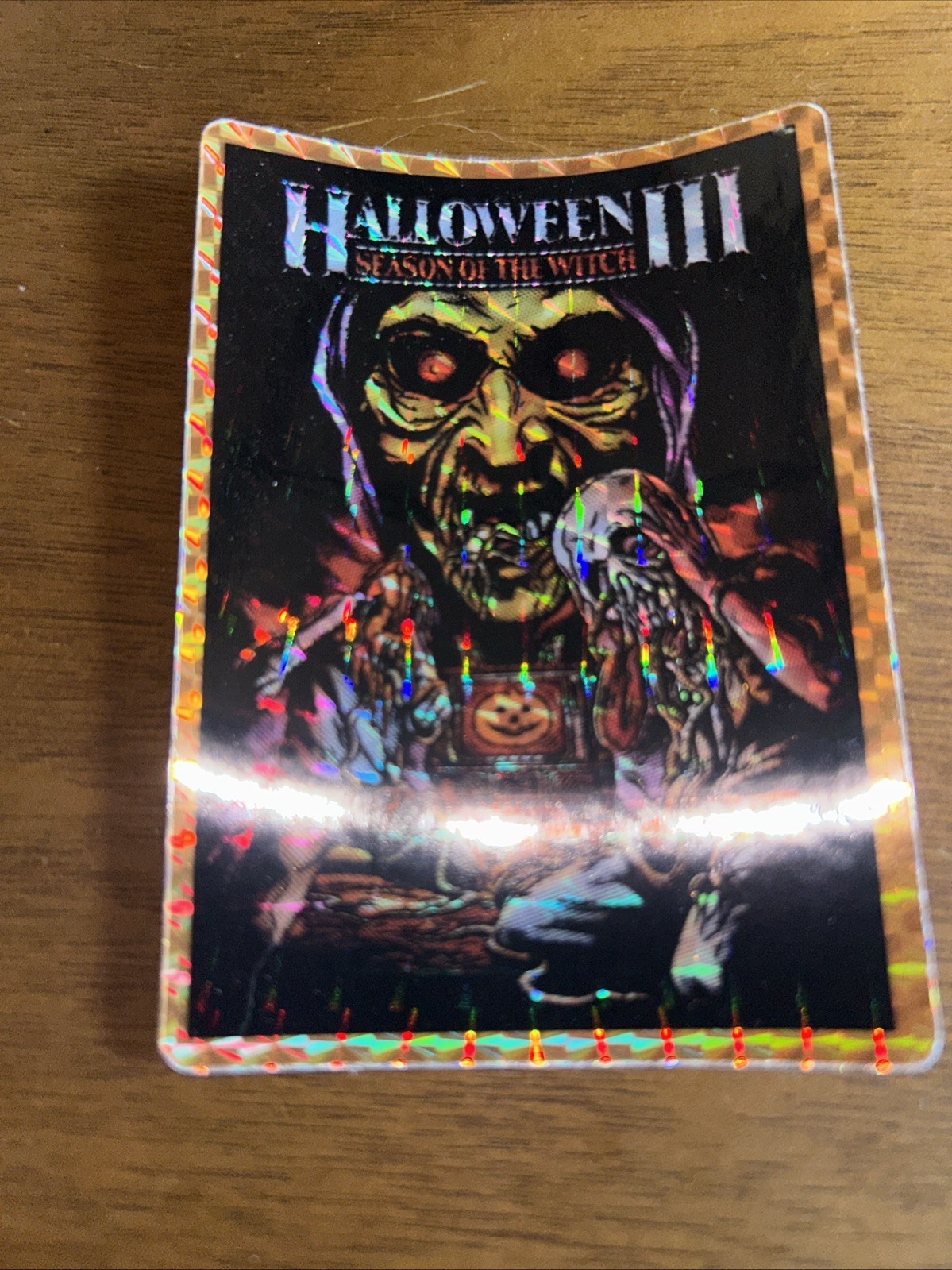 Halloween III Stickers Prismatic Decals Collectible