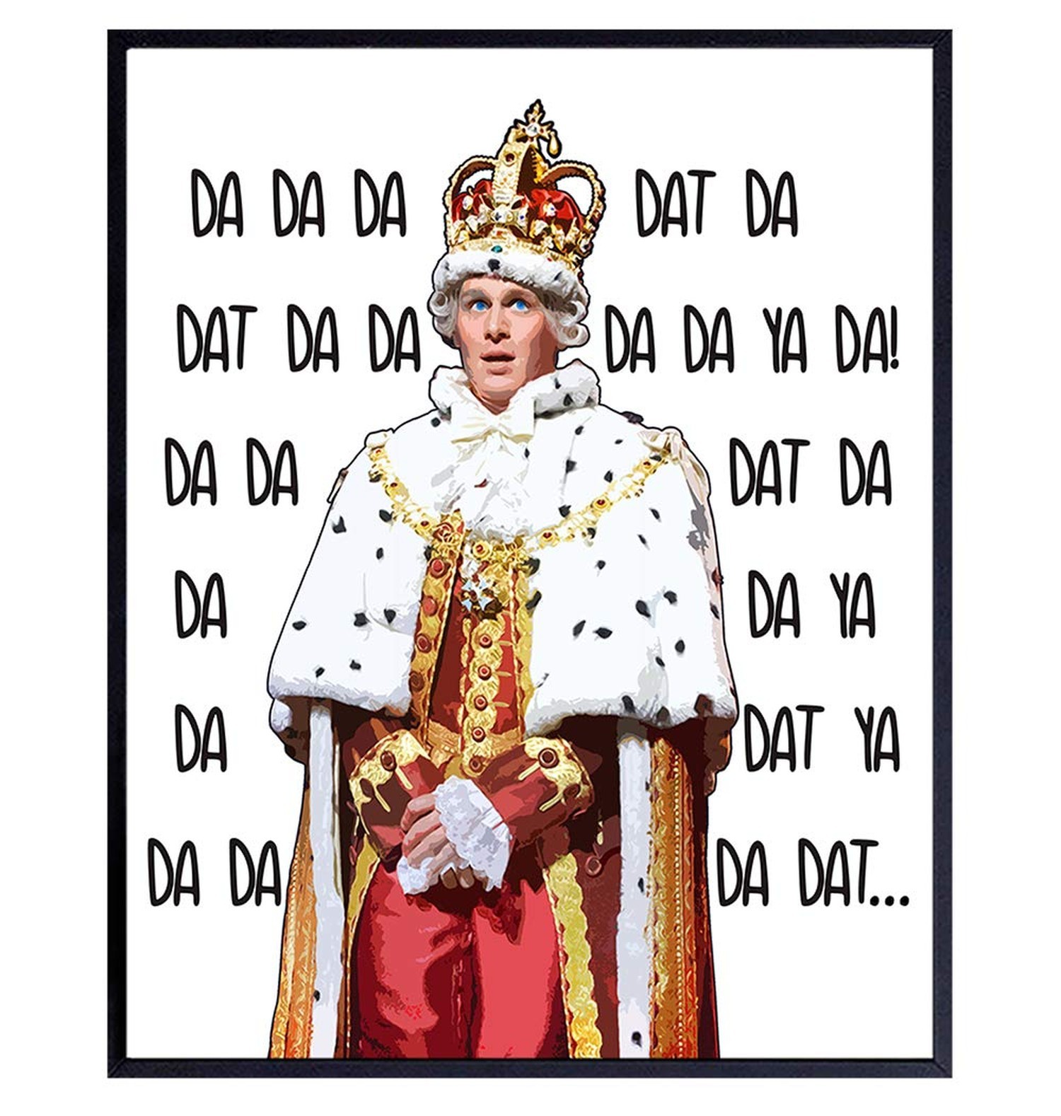 Merch Wall Art – King George Poster Print Home Decor – Musical Merchandise – …