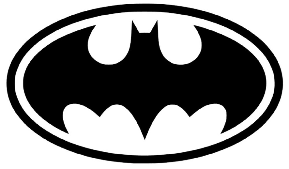 Die cut Vinyl BATMAN LOGO Car Truck Decal Sticker Gift Laptop Comic Dark Knight