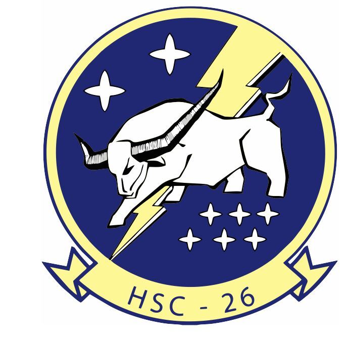 Helicopter Sea Combat Squadron 26 HSC-26 Sticker Decal M840