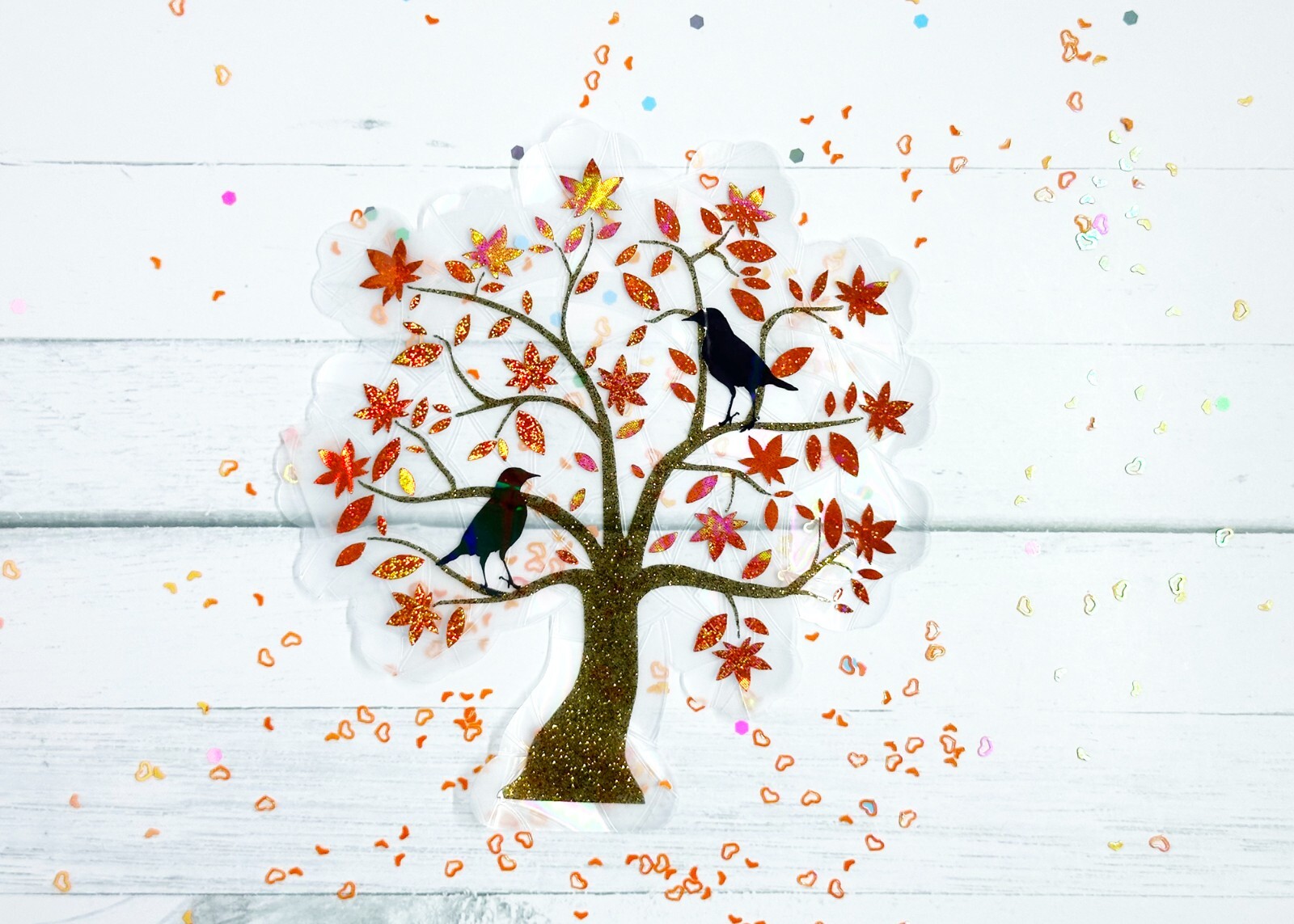 Tree Window Cling Suncatcher Decal Rainbow Maker Prism
