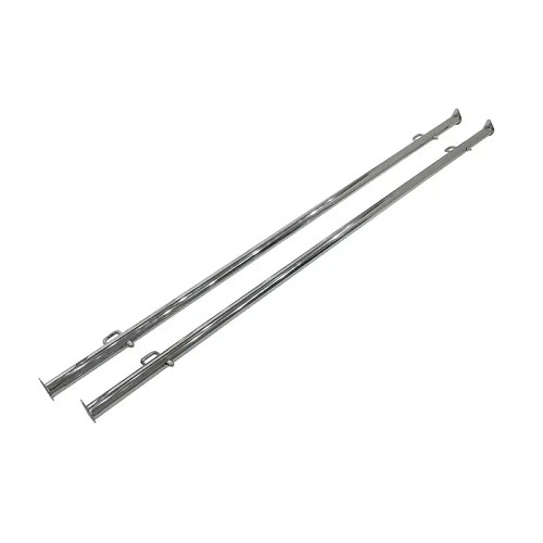 Econoco KH2 Clamp-On Hangrail Double Bar Racks K40 & K41 (Pack of 2)