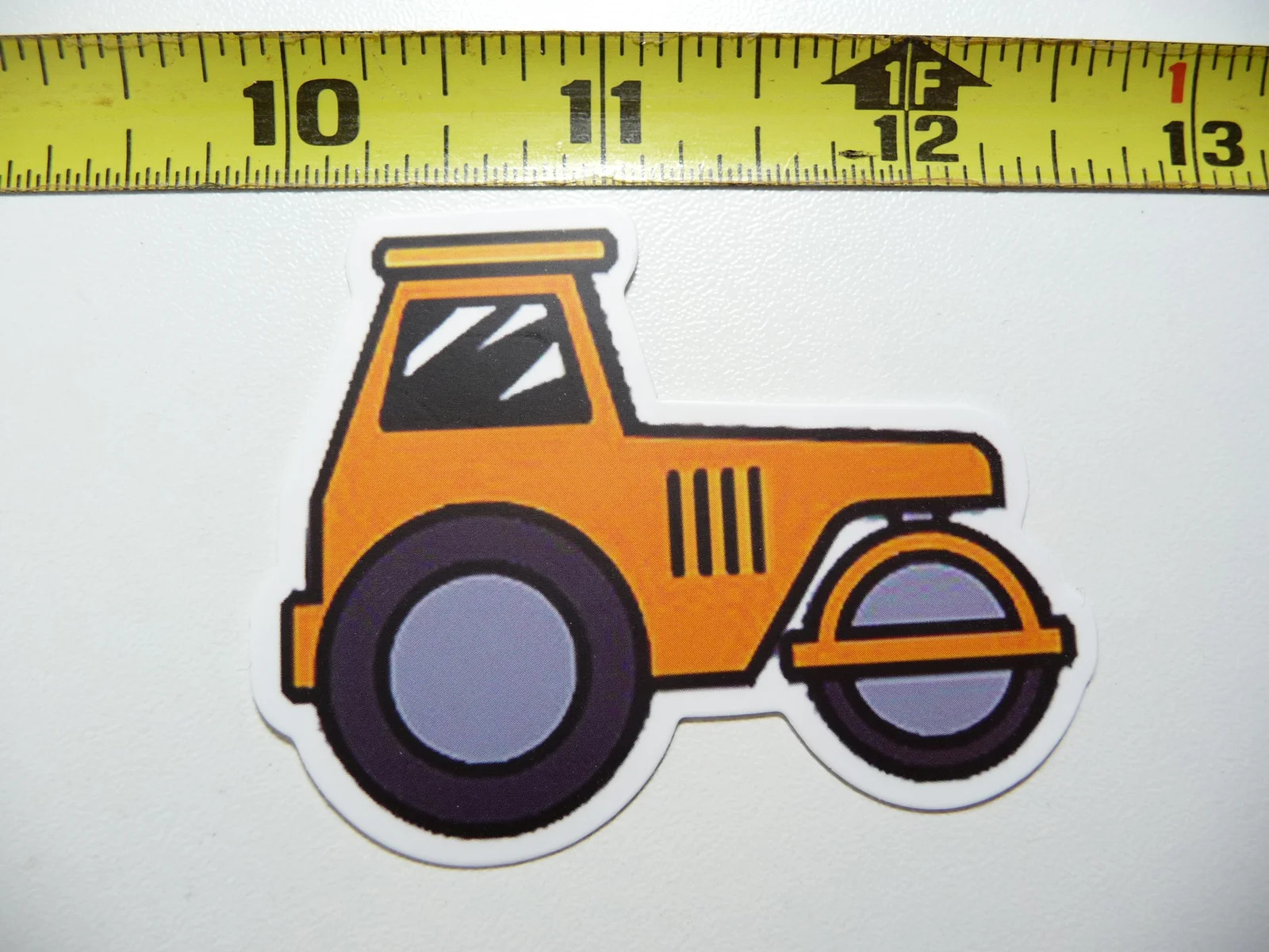 KIDS RIGHT FACING TRACTOR SMALL STICKER DECAL HEAVY EQUIPMENT CONSTRUCTION