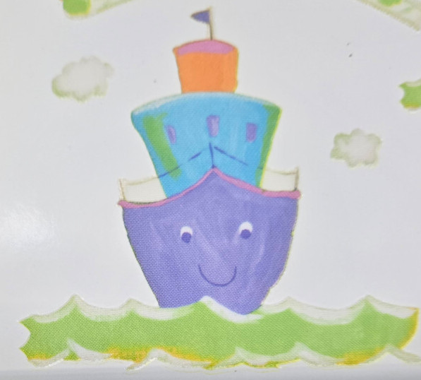 Kids Wall Stickers Planes, Boats & Trains Nursery Wall Decals Decor IS3311