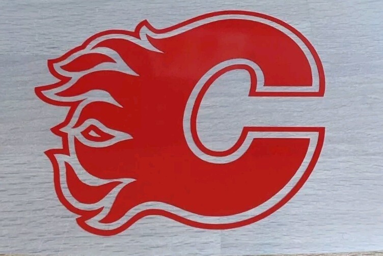 Calgary hockey vinyl decal