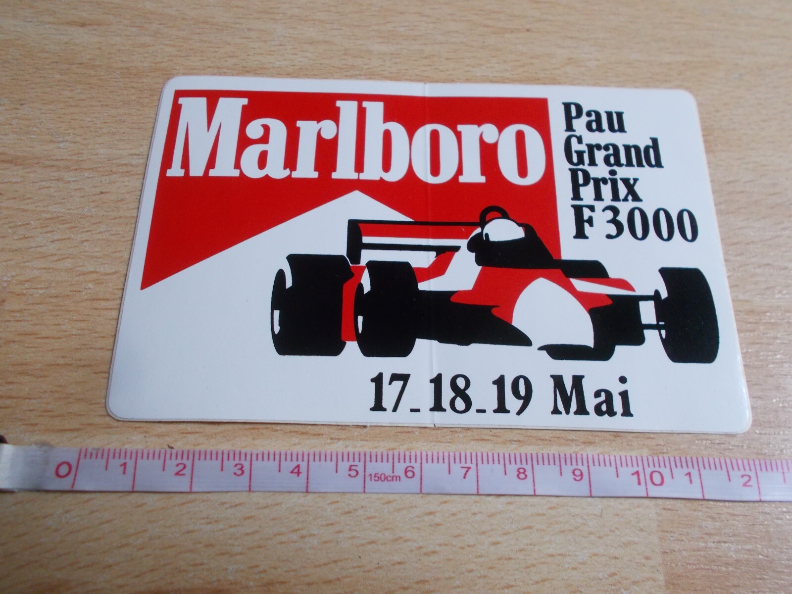 Sticker Marlboro – Pau Grand Prix F 3000