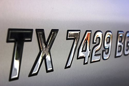 Boat Registration Numbers Vessel Registration Stickers Watercraft 3D Raised
