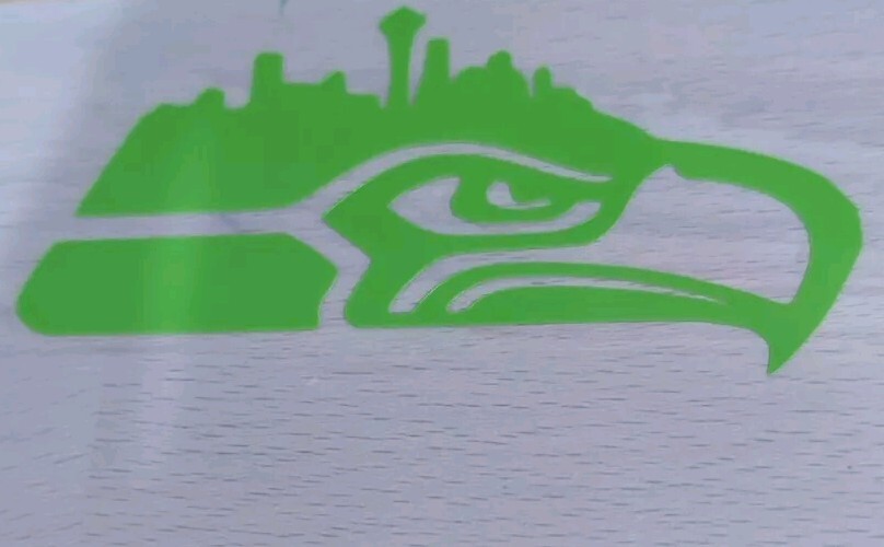 Seattle Seahawks vinyl decal