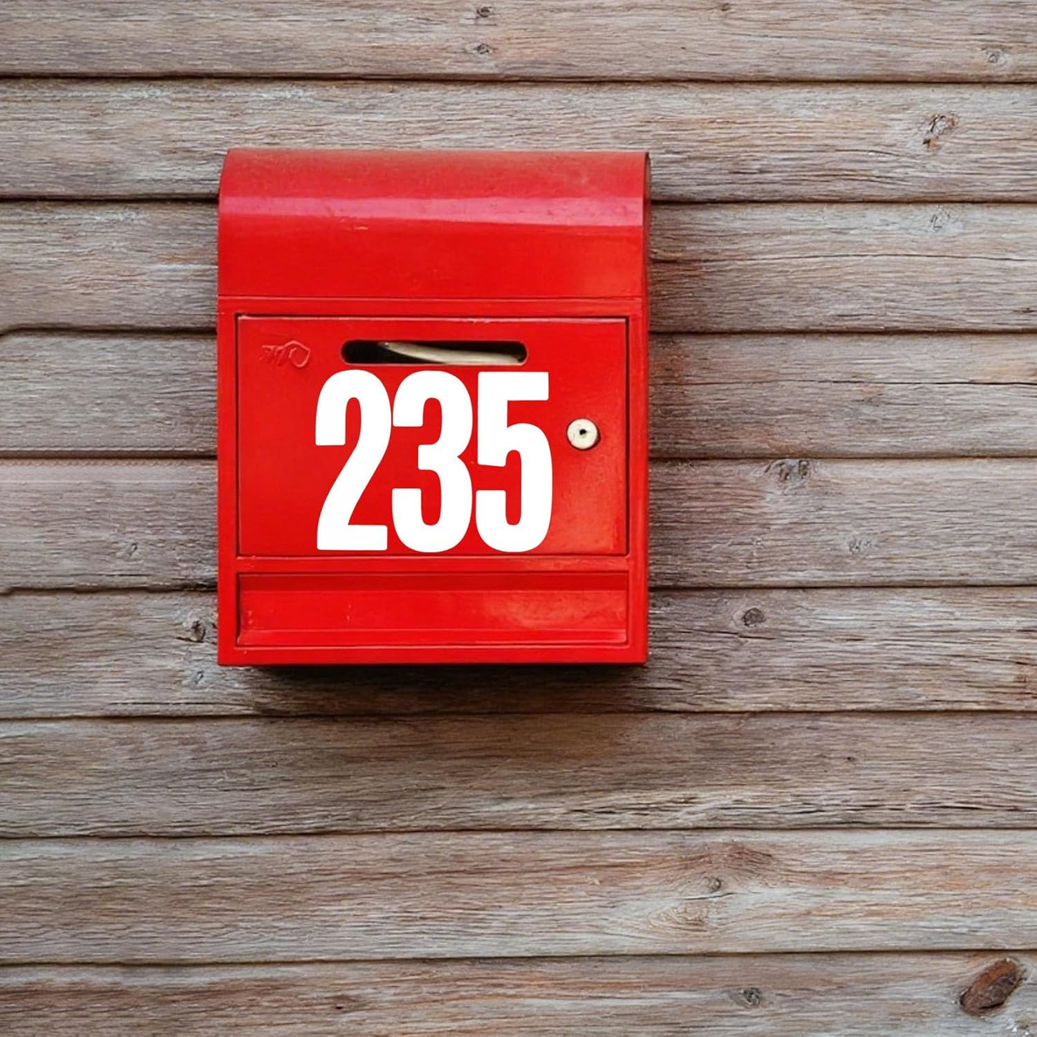 5 Inch Vinyl Number Stickers,Self-Adhesive Large Numbers 0-9 Sticker for Mailbox