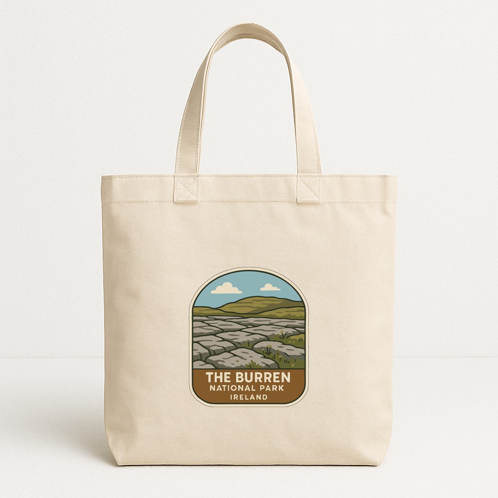 Burren Ireland Iron On Heat Transfer Vinyl HTV Die-Cut World National Parks