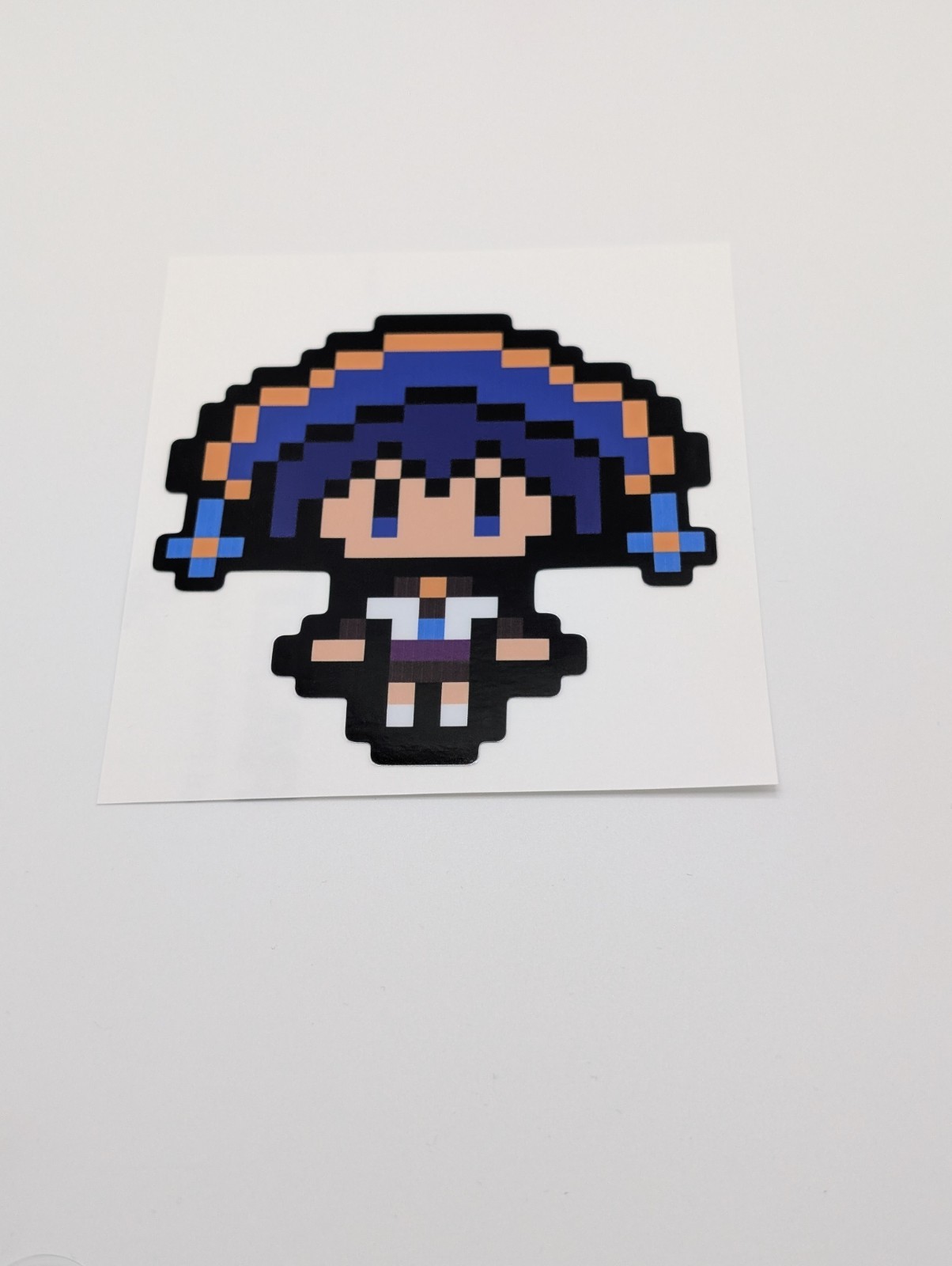 Pixel Art Genshin Impact Scaramouche PC Car Sticker Decal Anime Wanderer