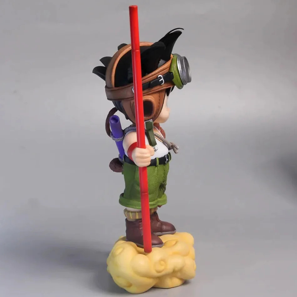 Dragon Ball Son Goku LED Light Figure – Kamehameha Wave Magnetic Action Statue