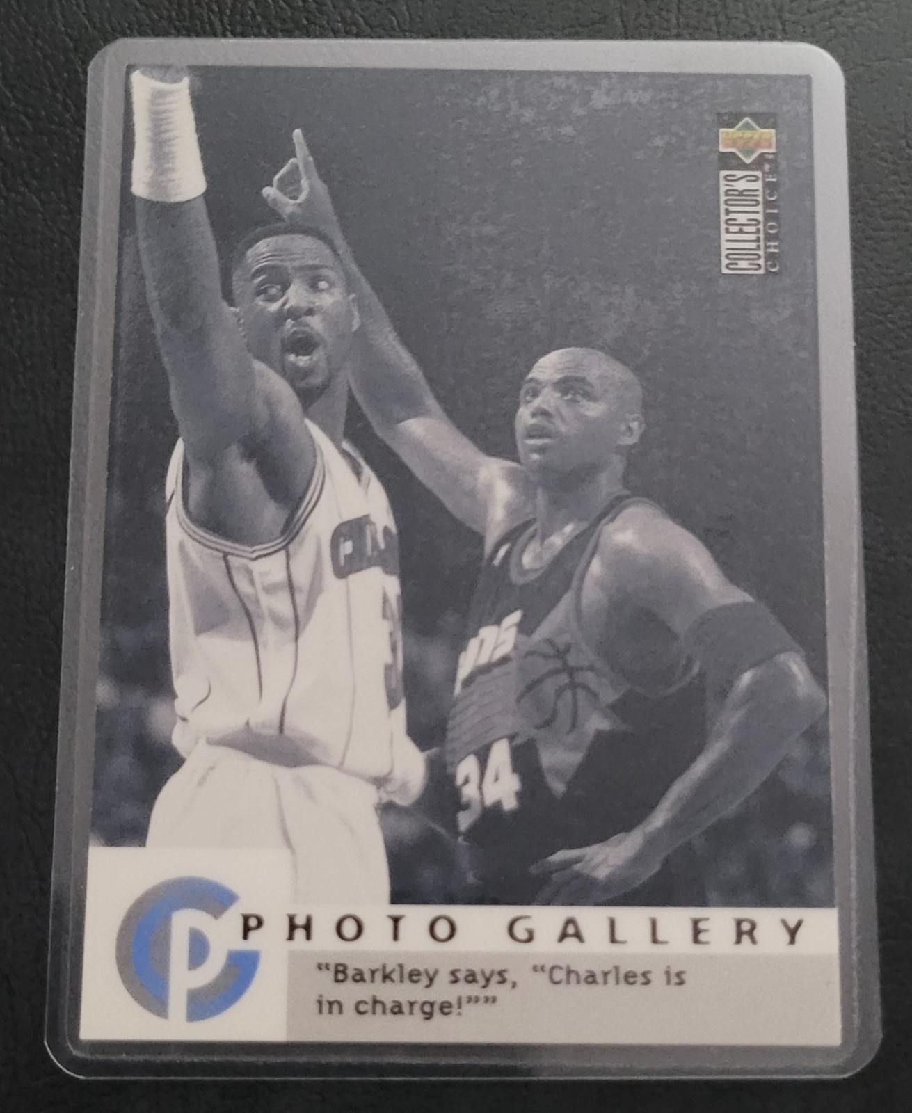 Charles Barkley Basketball Card HOF Fridge/Locker/Cabinet Laminated Magnet