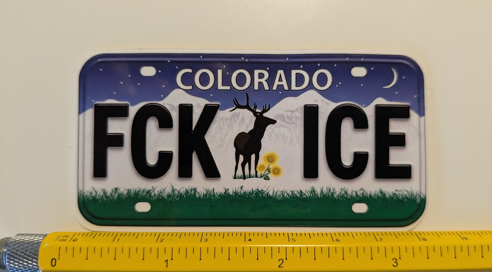 FCK ICE Colorado Sticker
