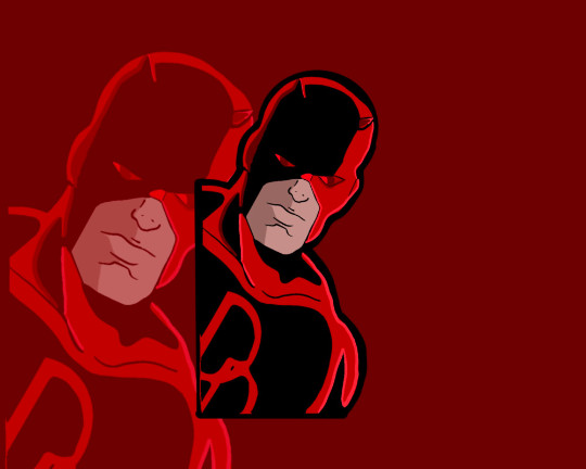 Daredevil the Animated Series Cartoon Sticker