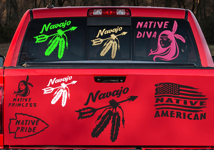 Native American Arrow Navajo sticker decal