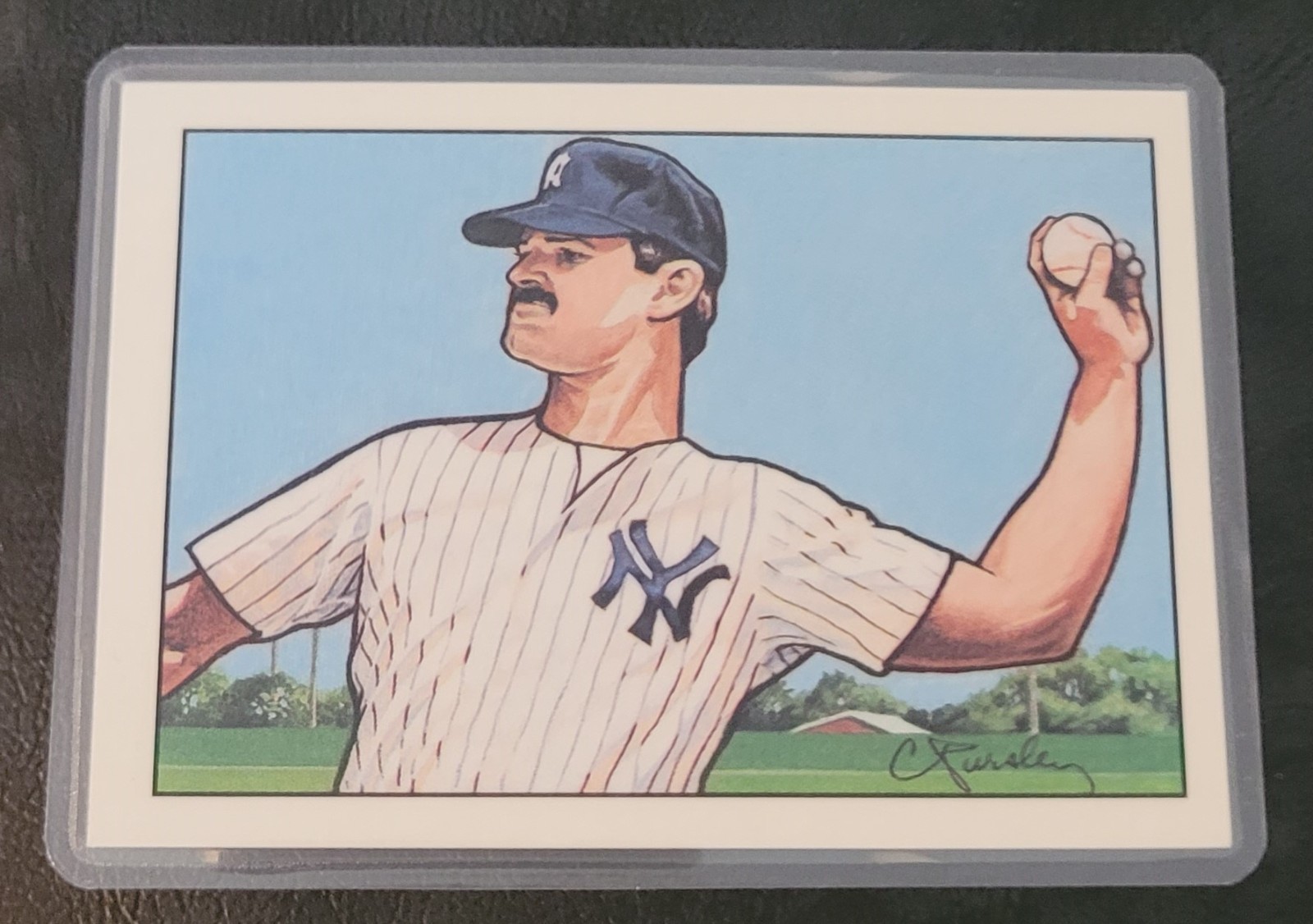 Don Mattingly Baseball Card HOF Fridge/Locker/Cabinet Laminated Magnet YANKEES