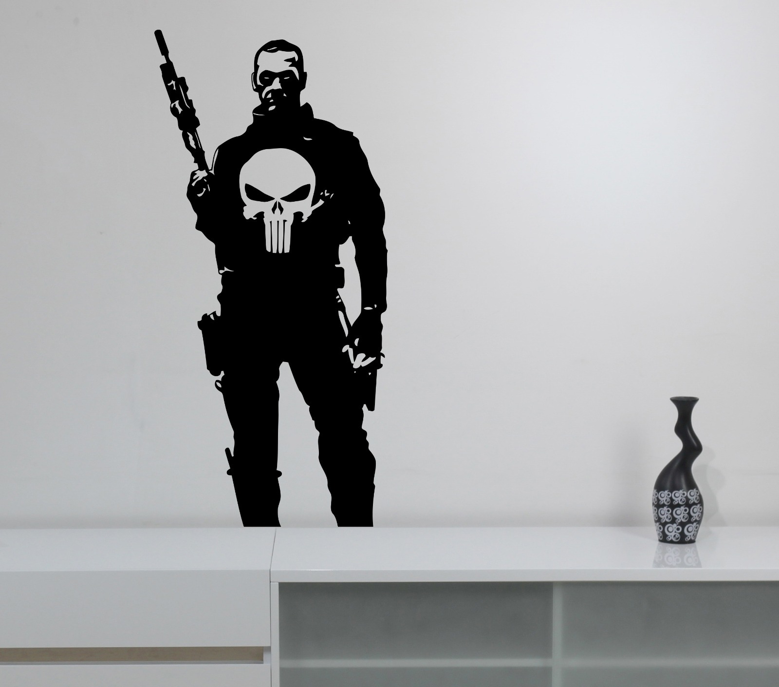 The Punisher Wall Decal Vinyl Sticker Comics Superhero Art Room Bedroom Decor p1