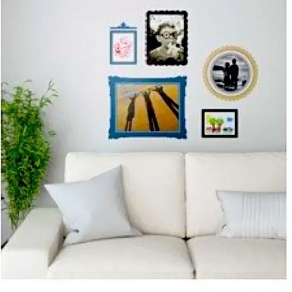 HTF IKEA Klatta By Joni Whyte Decal Style Wall Decor-Frames-Photo/Art/Blank-MIOP