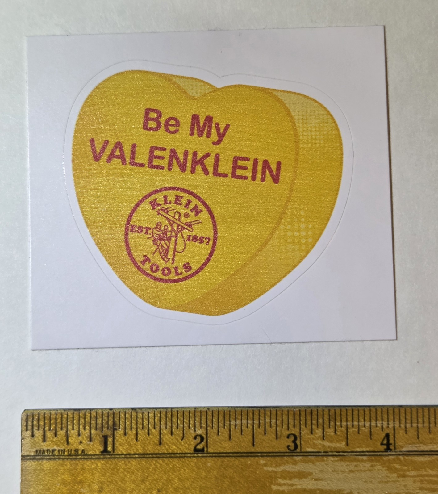 Klein Tools Tradesman Club Exclusive Giveaway Sticker February 2023