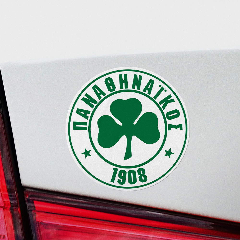(4 Pack) Panathinaikos FC Greece Vinyl Sticker Decal Football Trifylli Athens