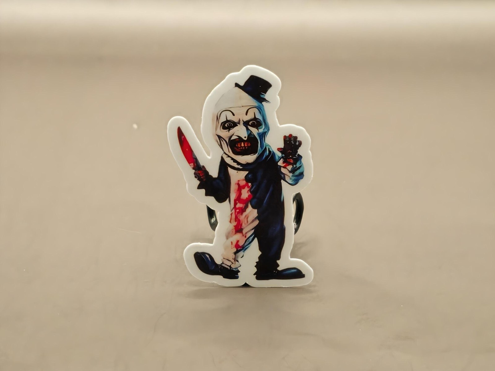 Art The Clown Terrifier Inspired Stickers Little Pale Face Scary Horror Decals