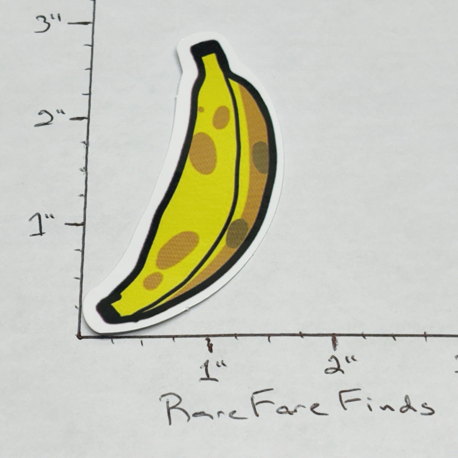 NEW‼ Yellow Unpeeled Banana Laptop Bottle Vinyl Decal Sticker • w/ Tracking‼