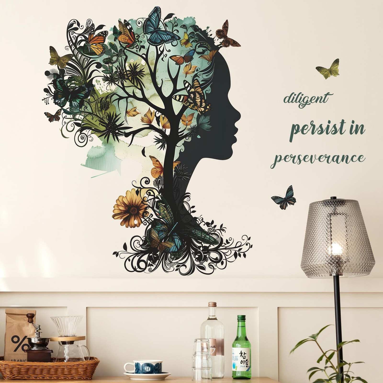Removable Inspirational Wall Decals Peel and Stick Wall Stickers Art Positive…
