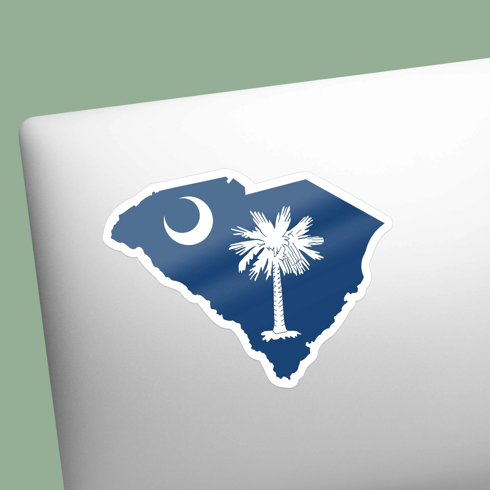 South Carolina Palmetto Flag Sticker