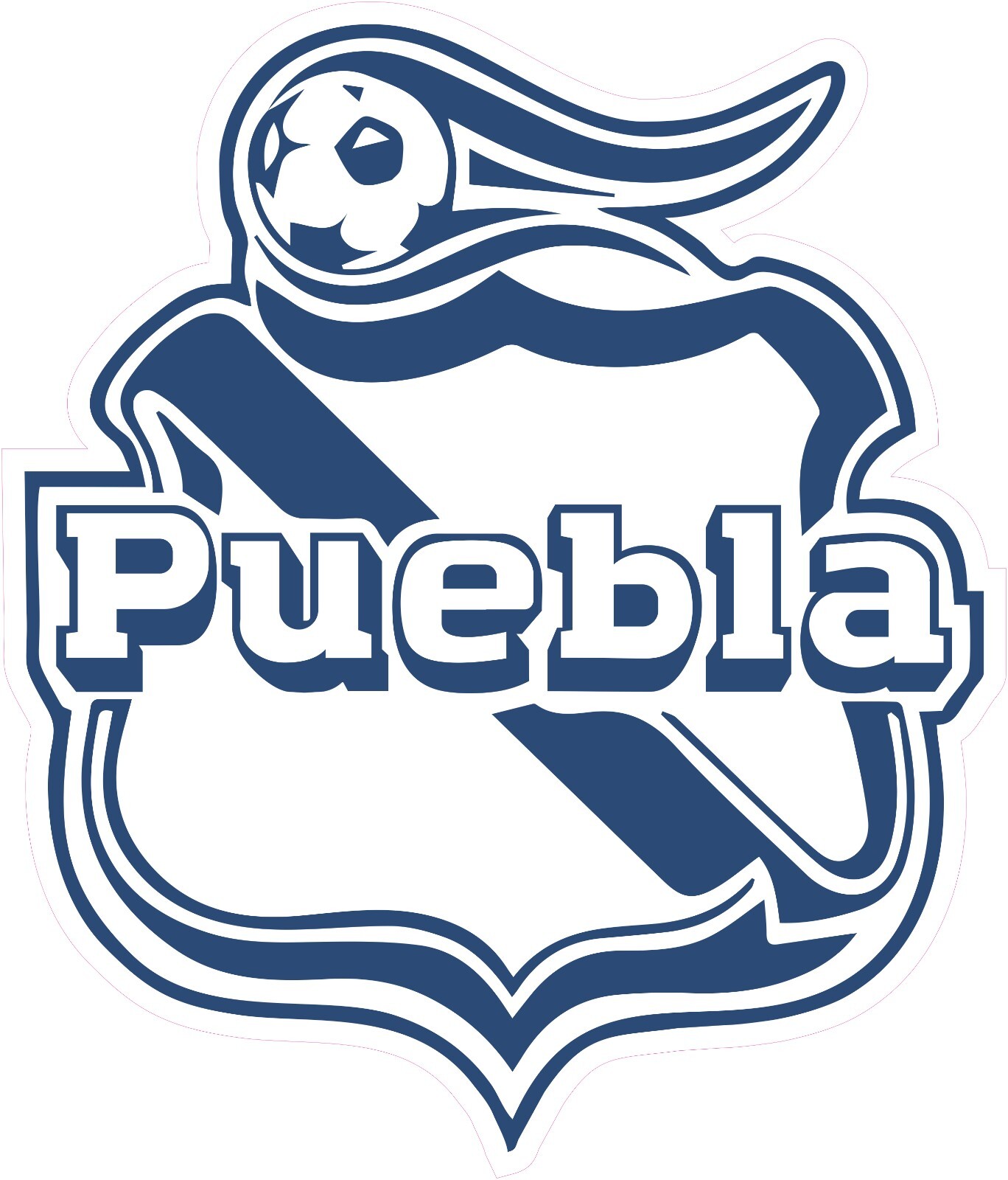 Club Puebla Soccer Vinyl Decal Sticker Car Truck Bumper Laptop Mug Tumbler