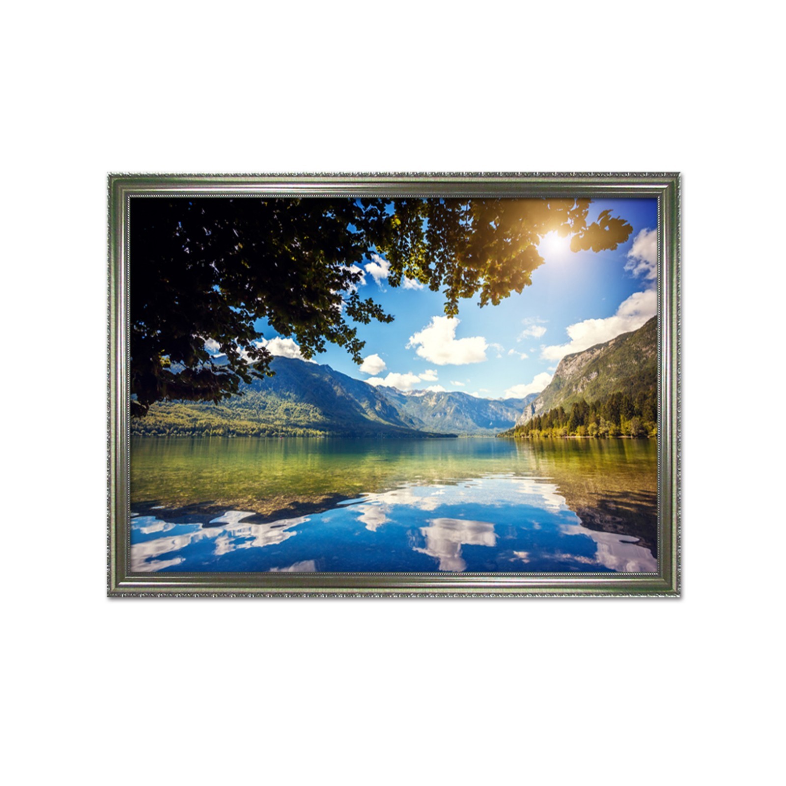 3D Sun River 52 Framed Poster Home Decor Print Painting Art AJ WALLPAPER