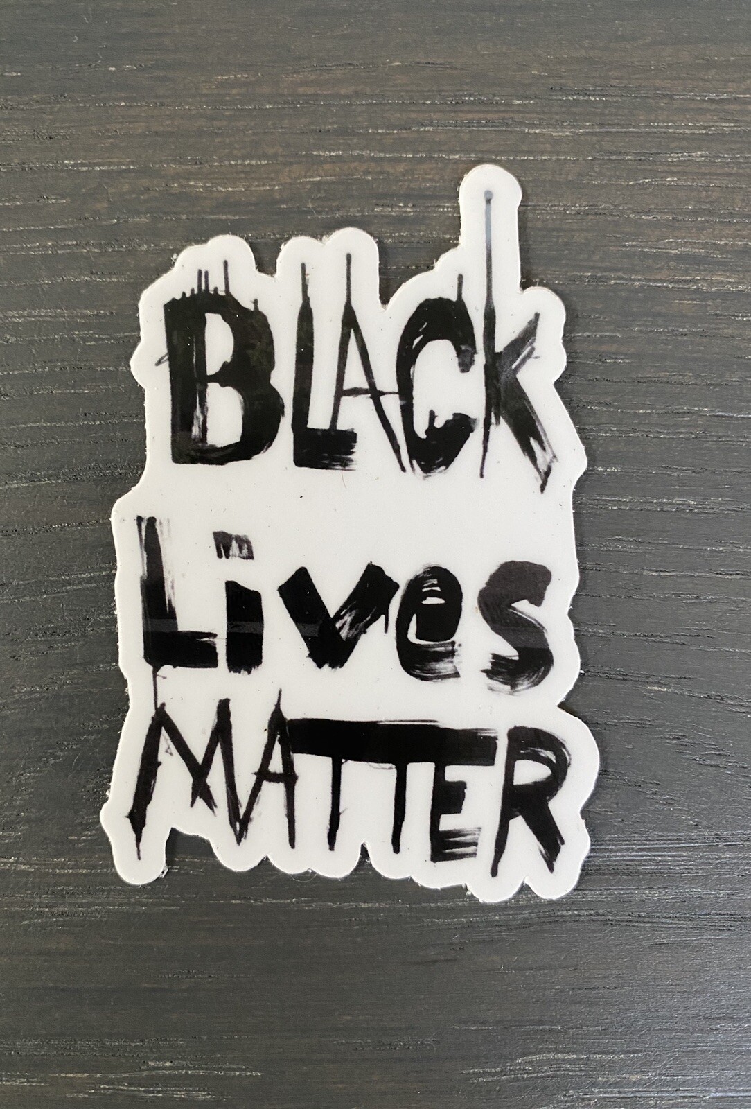 Black Lives Matter Vinyl B&W High Quality BLM ORIGINAL ART