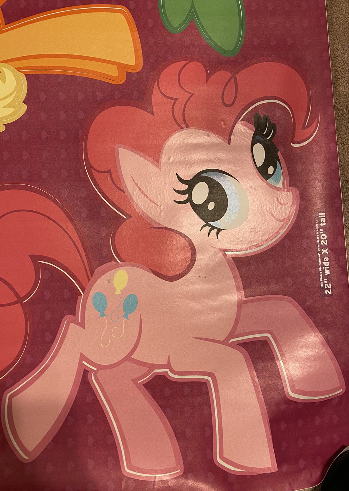 My Litte Pony Images Fathead! – Full Sheet of 10 Large Reuseable Stickers!