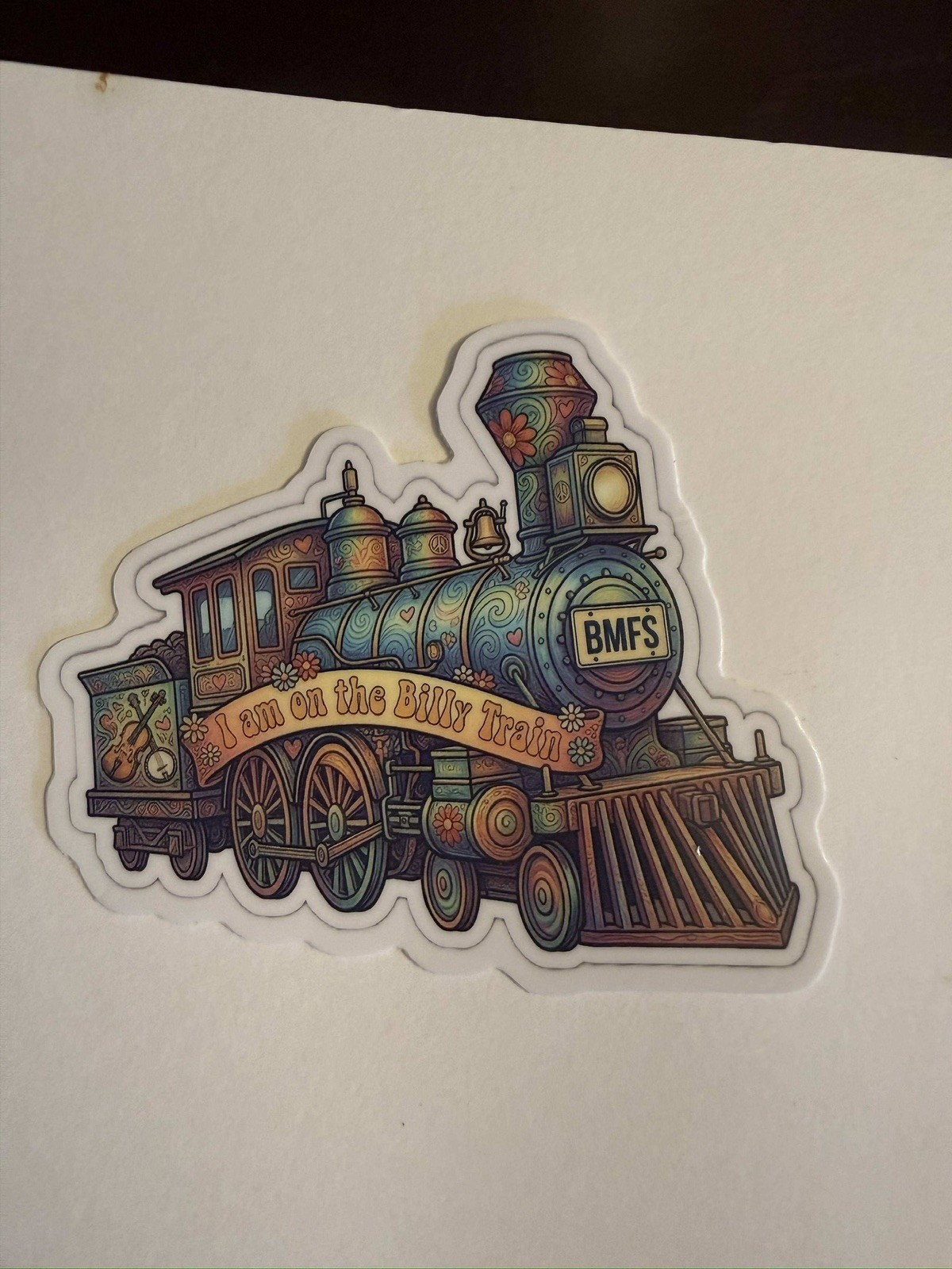 Train Billy Strings BMFS Fan Art Vinyl Sticker