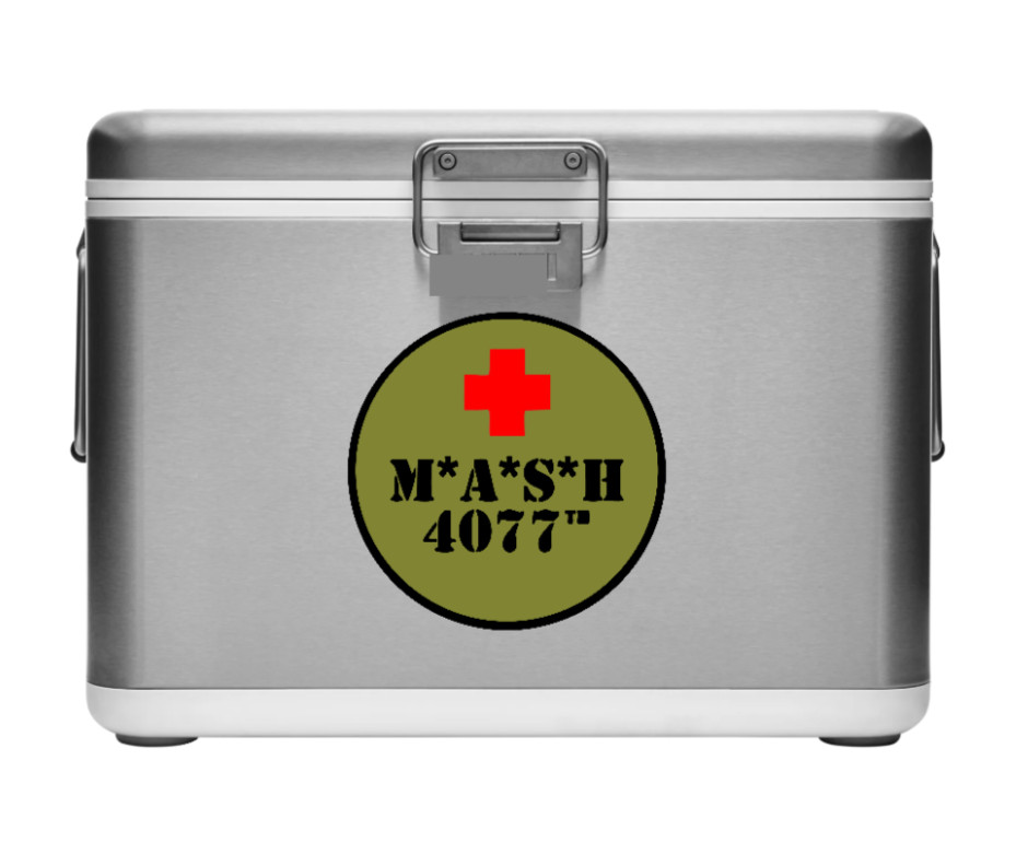 MASH 4077th (Classic TV) 4" Vinyl Decal Car Truck Cooler Laptop Bar Grill Smoker