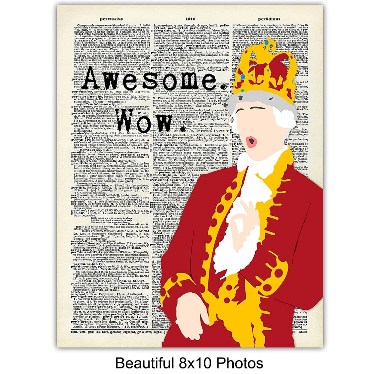 Wall Art – Musical Merchandise – King George Poster Print Home Decor – Awesom…