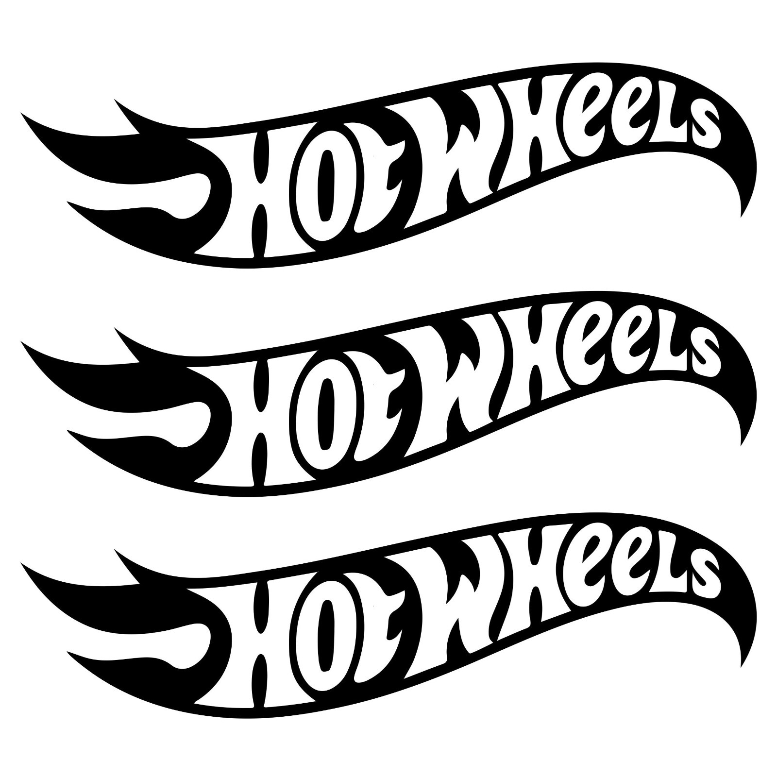 HOT WHEELS Decal Hot Rod Toy Cars Collectible Vinyl Decal Window Laptop Sticker